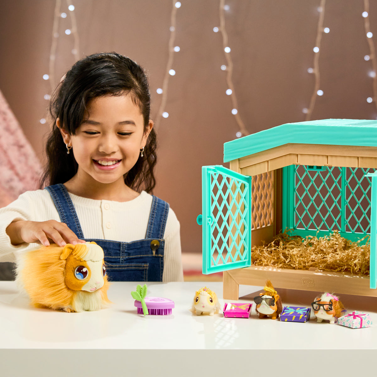 Mama surprise Little live pets - Animal en peluche cochon d'inde - MOOSE TOYS