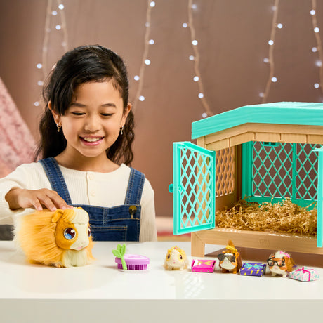 Mama surprise Little live pets - Animal en peluche cochon d'inde - MOOSE TOYS