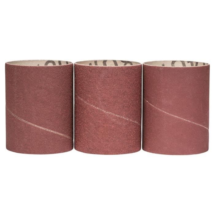Set de manchons abrasifs Bosch - PRR / TEXORO - 60mm - G80/120/240
