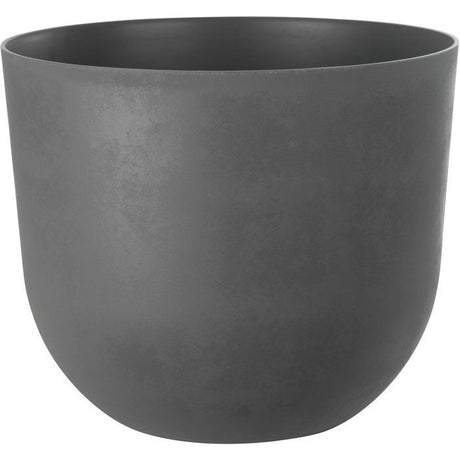 Pot de fleurs rond - GARDEN ID - Swing Rond - Ř 40 - 30 L - H 32 cm - Gris