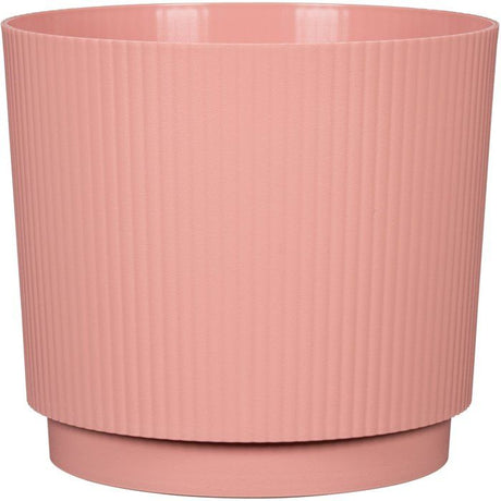 Cache-pot rond - GARDEN ID - Lino - Ř 25 - 7 L - H 22 cm - Rose