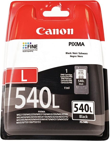Cartouche d'encre Canon PG-540 L (Noir)