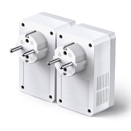 Adaptateur CPL TP-Link TL-PA4010P Twin Pack AV 600 Mbits (pack de 2) + prise intégrée