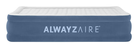 Matelas gonflable - BESTWAY - 67624 - 203x152x46 cm - Bleu/Blanc - Camping