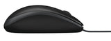 Souris filaire Logitech B100 Optical USB (Noir)