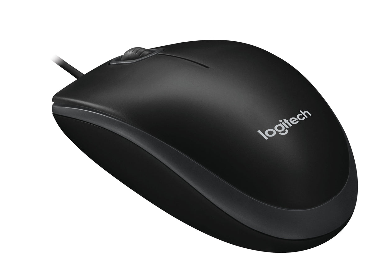Souris filaire Logitech B100 Optical USB (Noir)