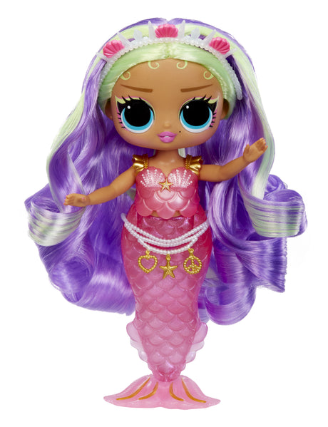 L.O.L. Surprise! Tweens - Sirene Cléo - Poupée avec queue de sirene qui change de couleur, Nageoire mobile, Accessoires -  4 ans