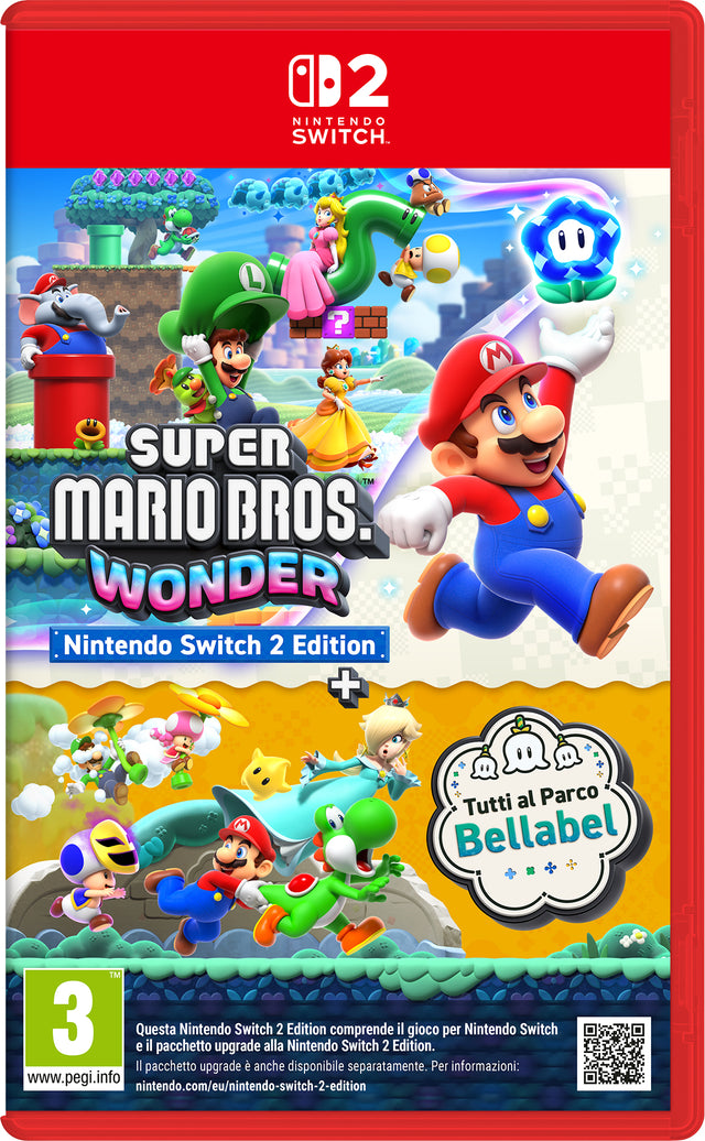 Super Mario Bros. Wonder + Rendez-vous au parc Bellabel - Nintendo Switch 2 Edition • Jeu Nintendo Switch 2
