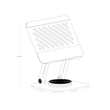 Support tablette universel sur pied Tooq  NARVI-G (gris)