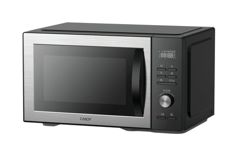 Micro-ondes Gril Candy Essenza CMGA31EDLB 1000W 31L Digital Noir - Fonction Nettoyage Auto - 5 Niveaux de Puissance -10 Menus Auto