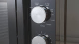 Micro-ondes Gril CANDY CMG20TNMB Moderna 20L 700W - Gril 900W - UI mécanique 6 niveaux de puissance - Fonction Décongélation poids