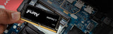 Barrette mémoire 8Go SODIMM DDR4 Kingston Fury Impact  3200Mhz (Noir)