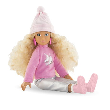 Poupée mannequin - COROLLE - Valentine a la Montagne - 28 cm - 4 accessoires - des 4 ans