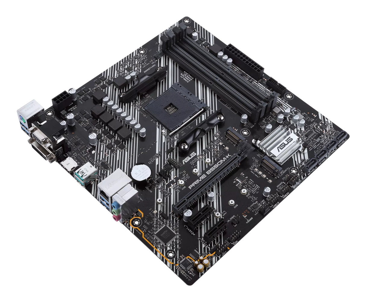 Carte mere - ASUS - PRIME B550M-K - AMD B550 - Emplacement AM4 micro ATX