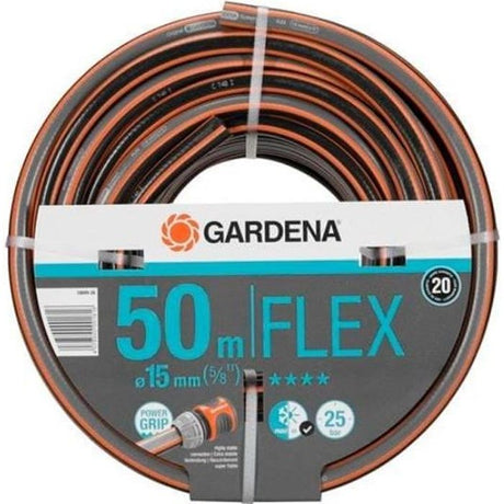 GARDENA Tuyau d'arrosage Comfort FLEX – Longueur 50m – Ř15mm – Anti noeud et indéformable – Garantie 20 ans (18049-26)