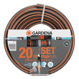 GARDENA Kit tuyau d'arrosage Comfort HighFLEX ñ Longueur 20m ñ ÿ15mm ñ Anti noeud et indÈformable ñ Garantie 20 ans (18074-26)