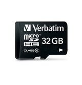 Carte mémoire Micro SD Verbatim Premium - 32Go avec adaptateur