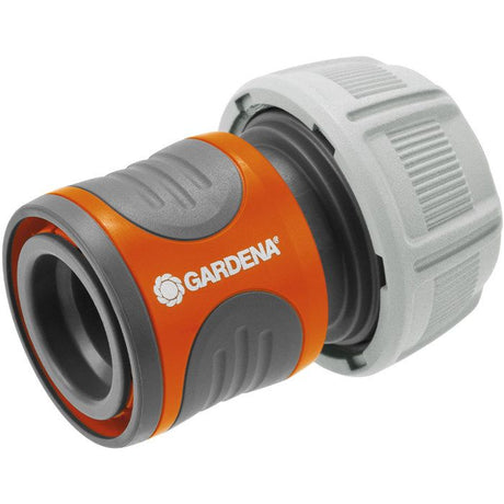 Raccord d'arrosage rapide GARDENA - Adapté tuyau Ř19 mm - Fixation 1 clic - Power Grip