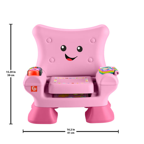Fisher-Price - Éveil Progressif Rires et Évei l- Chaise électronique rose - Fisher-Price - JFF07