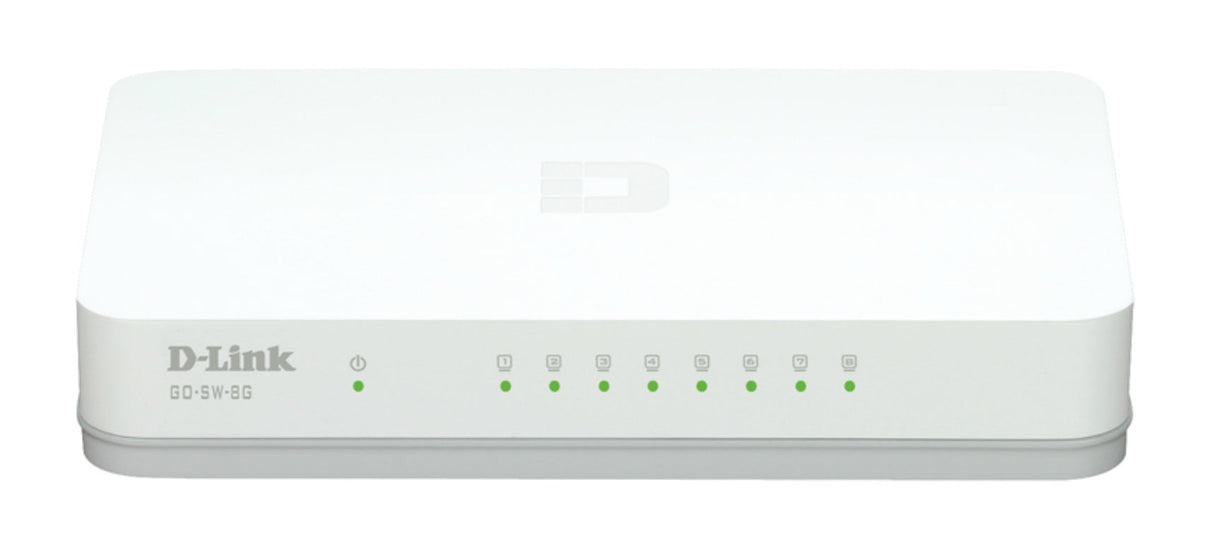Switch réseau ethernet Gigabit D-Link GO-SW-8G - 8 ports