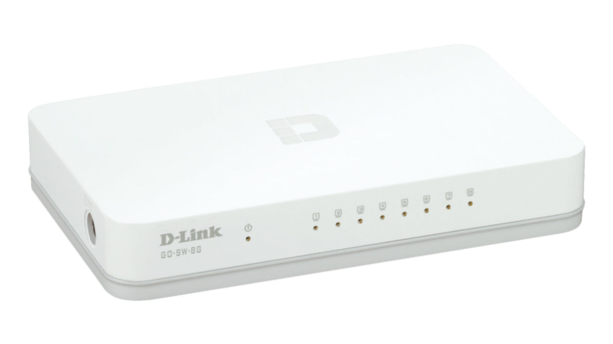 Switch réseau ethernet Gigabit D-Link GO-SW-8G - 8 ports