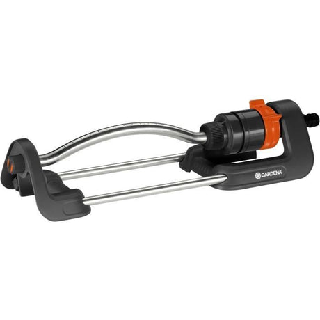 Arroseur oscillant Aqua S - GARDENA - Surface 220m˛ - Portée 17m max - Résistant UV et gel - Garantie 5 ans