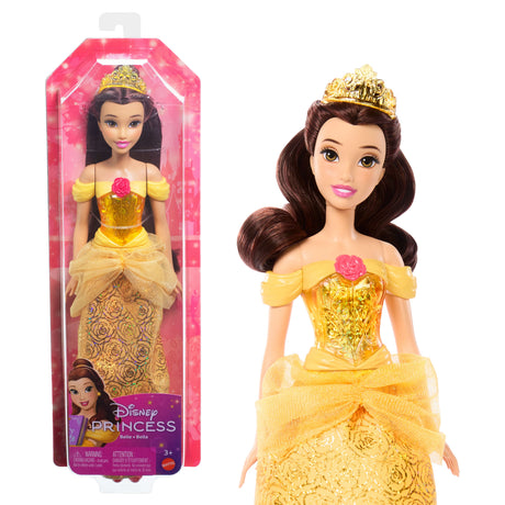 Belle Poupée 29 cm, Mattel Poupée Disney Princesses habillage et accessoires HLW11