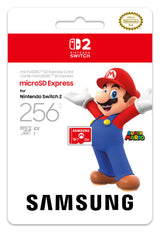 Carte mémoire Micro SD Express 256Go Samsung pour Nintendo Switch 2