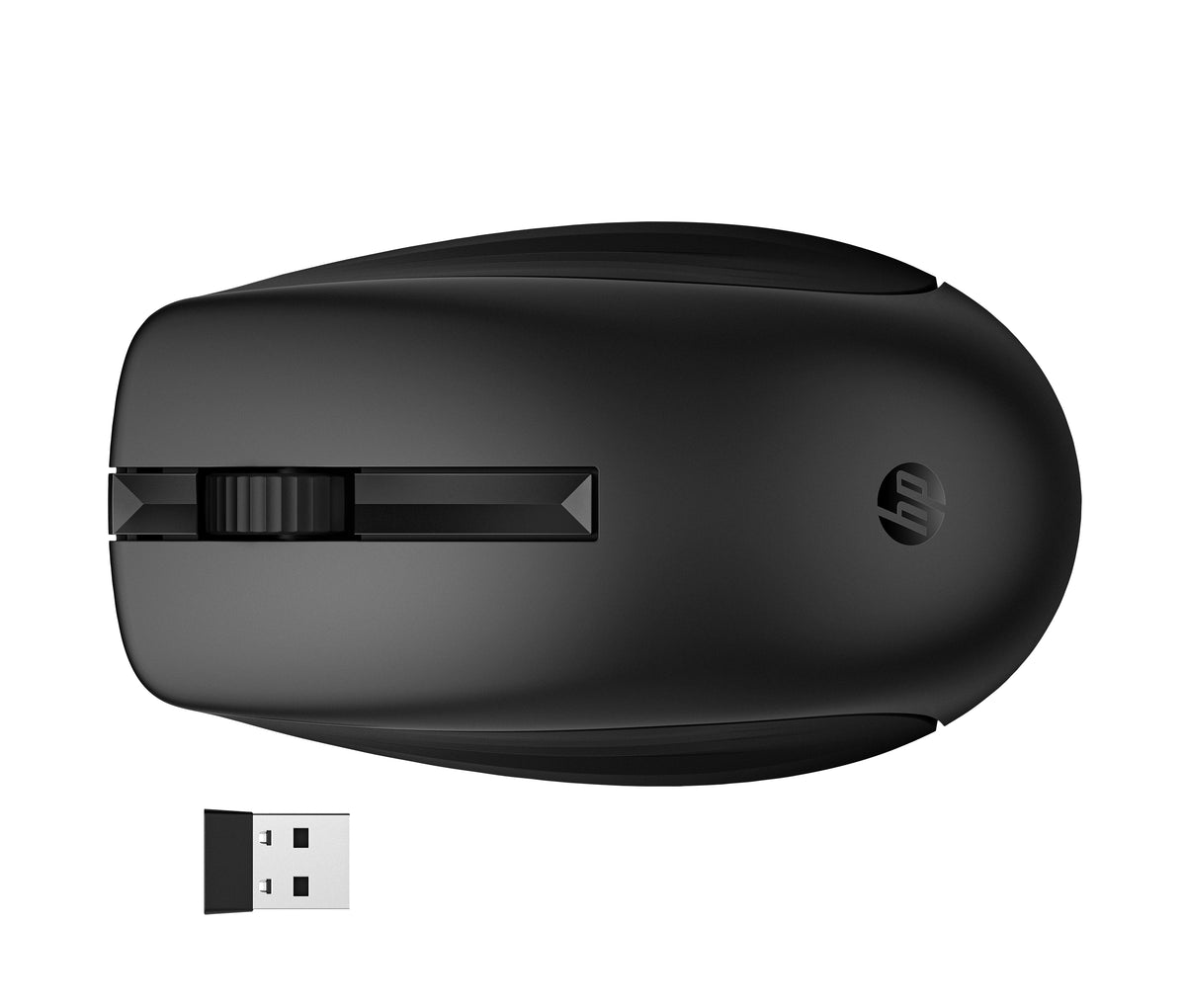 Ensemble Clavier Souris sans fil HP 650 - AZERTY - Noir