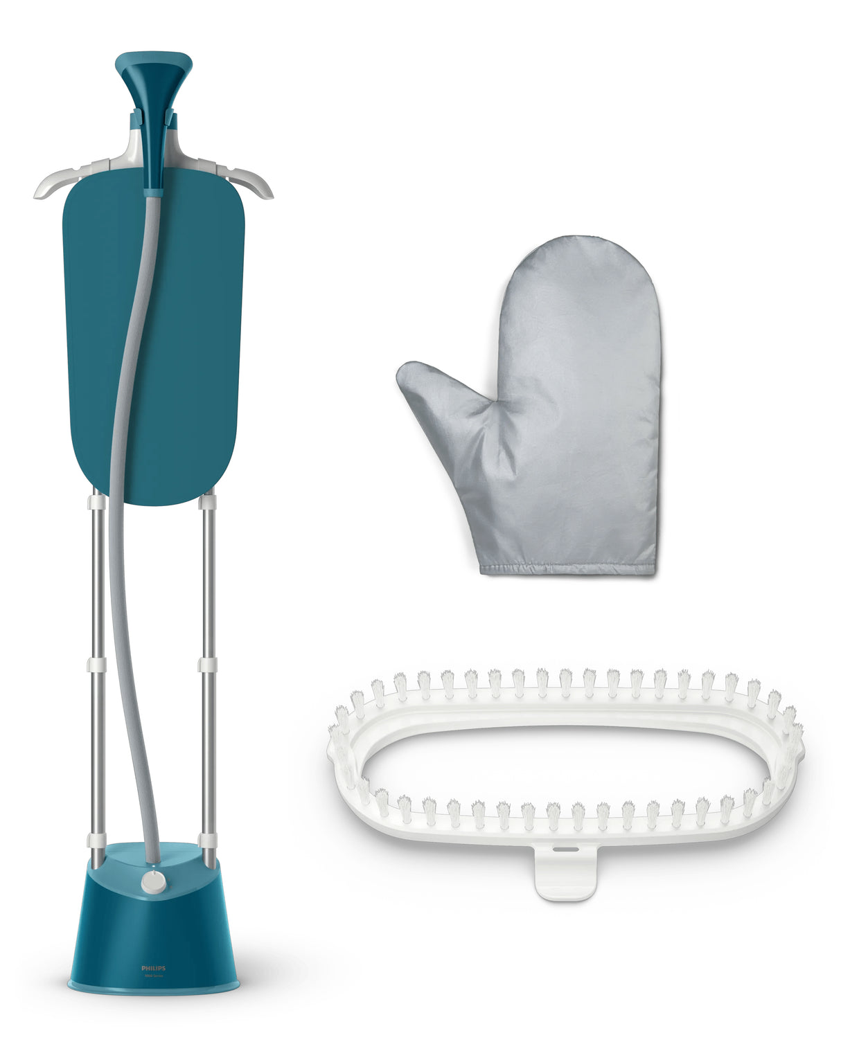 Défroisseur sur pieds - PHILIPS - STE1040/20 - Steamer avec table Série 1000 - 36gr/min vapeur continue - 1800W - 45sec - Bleu