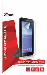 Film de protection d'ïÂ¿Â½cran Trust pour Samsung Galaxy Tab 3 Lite 7'' (Transparent)(lot de 2