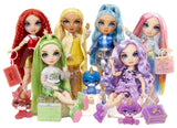 Rainbow High Poupée Mannequin avec Kit de Slime et Animal de Compagnie - Violet (Violet) - Poupée Pailletée 28 cm