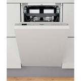 Lave-vaisselle tout encastrable WHIRLPOOL WSIC3M27C - 10 couverts - Induction - L45cm - 47dB