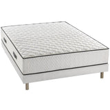 Ensemble matelas + sommier 160 x 200 cm - 672 Ressorts ensachÈs - 7 zones de confort - 24 cm - …quilibrÈ - DEKO DREAM DÈtente