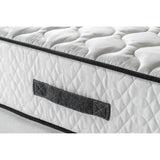Ensemble matelas + sommier 160 x 200 cm - 672 Ressorts ensachÈs - 7 zones de confort - 24 cm - …quilibrÈ - DEKO DREAM DÈtente