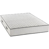 Ensemble matelas sommier 180 x 200 cm Hauteur 24 cm - ressorts ensachés - 7 zones - réversible - fabriqué en Belgique - DEKO DREAM