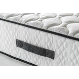 Pack Matelas 140x190cm + Sommier + couette + 2 oreillers - Ressorts ensachÈs - 7 zones de confort - 24 cm - EquilibrÈ - DEKO DREAM