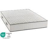 Pack sommier matelas 160 x 200 cm - Hauteur 24 cm - Couette et 2 oreillers - 7 zones - réversible - fabriqué en Belgique