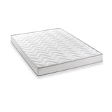 DEKO DREAM Ensemble Memoflex Matelas 140 x 190 cm + sommier  - 5 zones et mémoire de forme - 16 cm