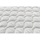 Ensemble Matelas + sommier 140x200cm - Ressorts - 7 zones de confort - 24cm - EquilibrÈ - DEKO DREAM DÈtente