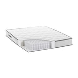 Ensemble matelas + sommier 140 x 190 cm - 570 Ressorts ensachÈs - 7 zones de confort - 19 cm - …quilibrÈ - DEKO DREAM DÈtente
