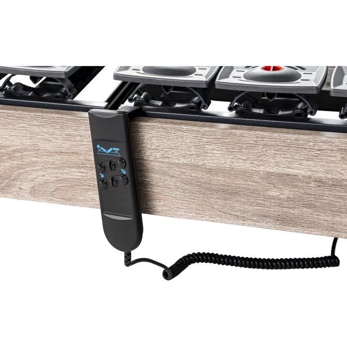 Ensemble relaxation Èlectrique PHYSIOMAX - matelas + sommiers 2x90x200 cm - Ressorts ensachÈs - DEKO DREAM ERGO 6