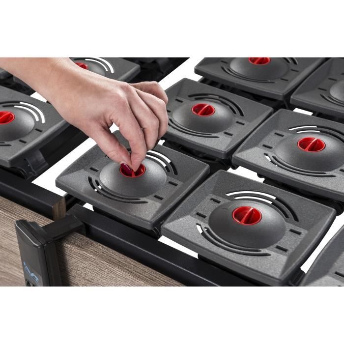 Ensemble matelas + sommier relaxation Èlectrique ERGO 6 Physiomax - 140x200 cm - DEKO DREAM