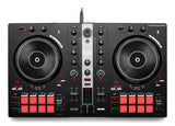 HERCULES DJ CONTROL INPULSE 300 MK2 - Contrôleur DJ USB - 2 voies - 16 pads - Logiciels et tutoriels - Carte son intégrée