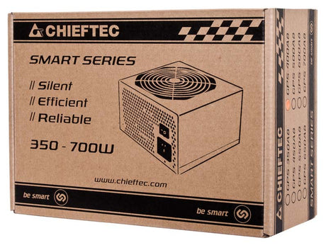Alimentation ATX Chieftec Smart GPS-600A8 - 600W (Noir)