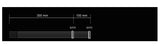 Cable Modulaire be quiet! CS-3420 - 2x S-ATA (Noir)