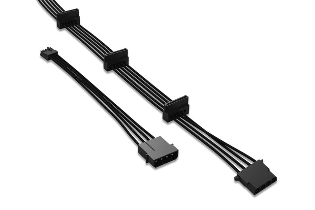 Cable Modulaire be quiet! Multi CM-30750 - 3x S-ATA + 1x Molex (Noir)