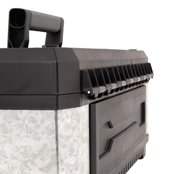 BoÓte a outils Stanley bimatiere galvanisÈe - 51 cm