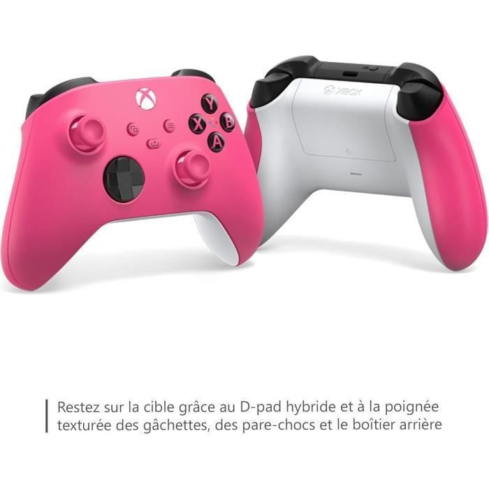 Manette de jeu - Xbox - Sans fil - Rose