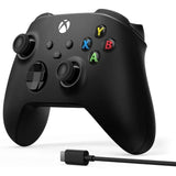 Manette de jeu + câble USB-C - Xbox - Sans fil - Noir